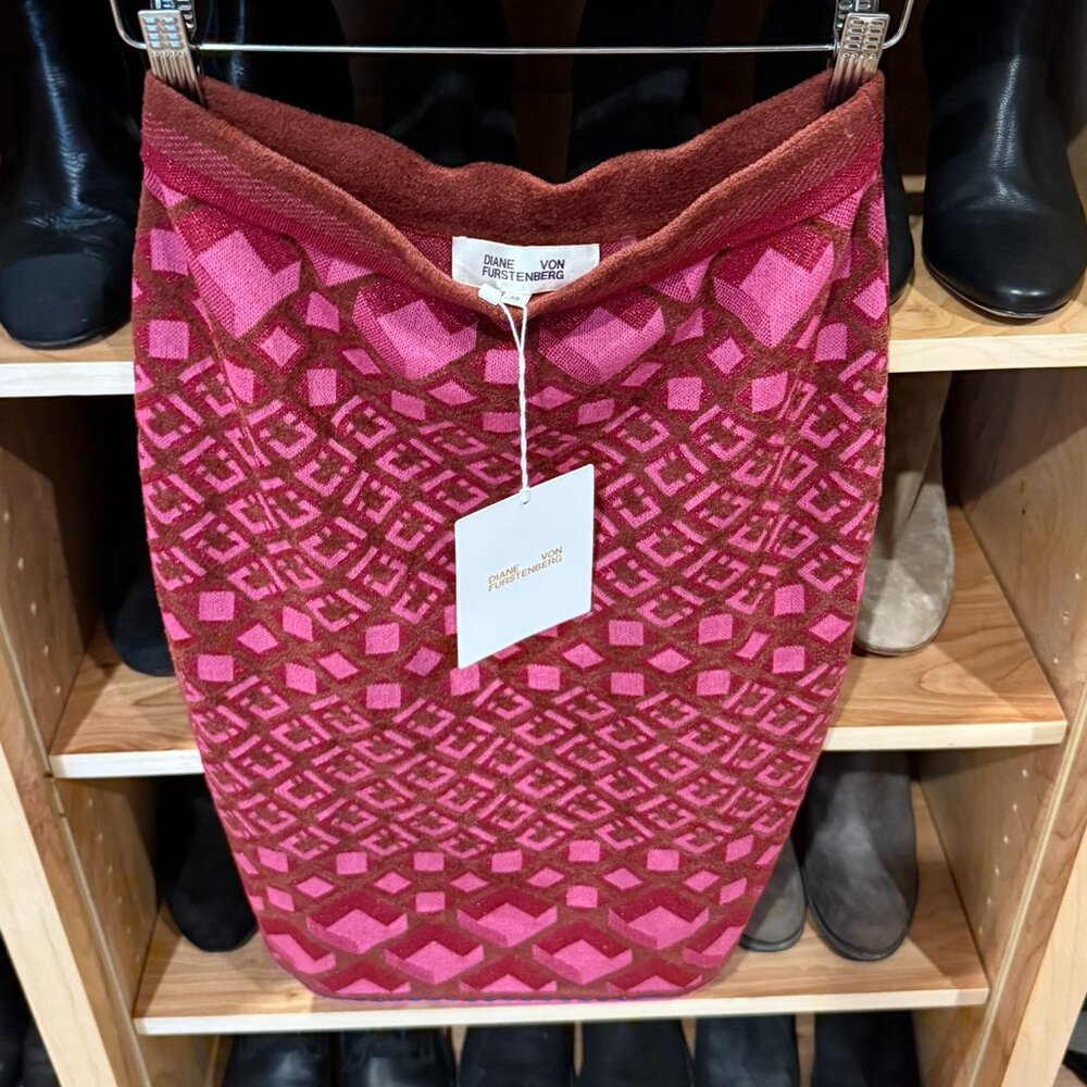 NWT Diane von Furstenburg Skirt Size 0/XS